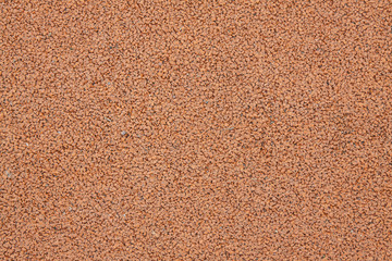 Brown running track rubber cover