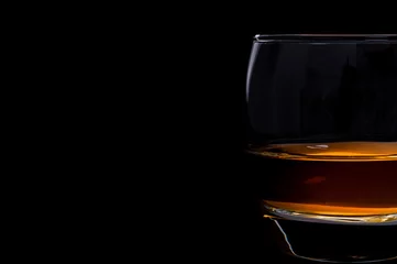 Crédence de cuisine en verre imprimé Bar Verre à whisky