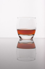 Whisky in the glass