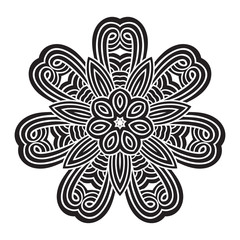 celtic knot pattern card, mandala, amulet