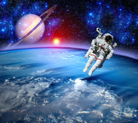 Astronaut Spaceman Outer Space