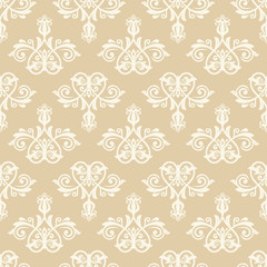 Damask Seamless Vector Pattern