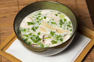 Thai chicken coconut soup