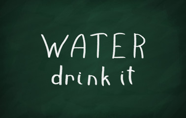 Obraz premium Water. Drink it