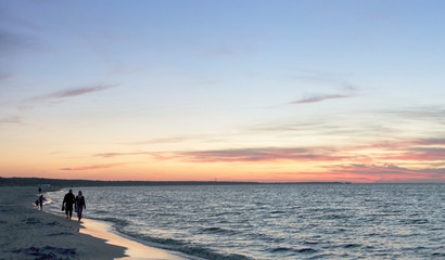 Spaziergang am Strand