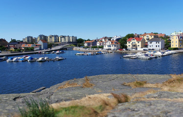 Widok na Karlskronę i Morze Bałtyckie, Szwecja