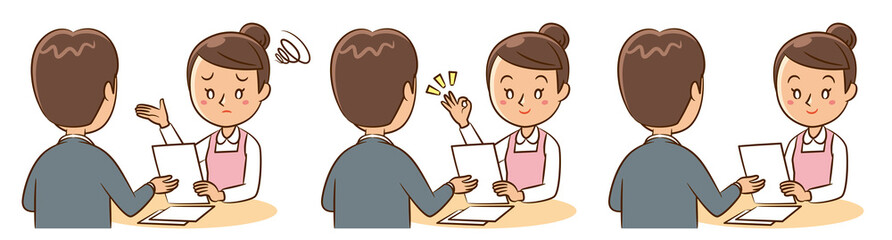 女性　セールス　相談