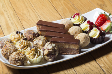 Assortment of sweets