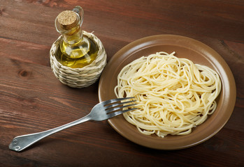 Homemade spaghetti