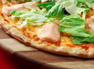 fish Pizza Atlantic salmon