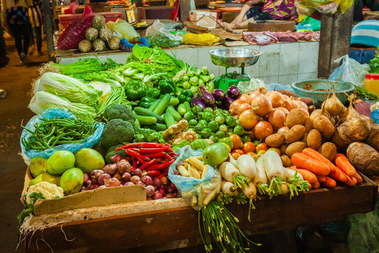 market produce cambodia local market siem reap