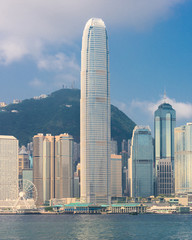 Hong Kong city and Victoria Harbour