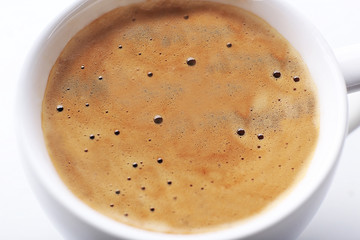 Cup of coffee, closeup