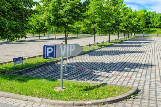 Leipzig VIP-Parkplatz