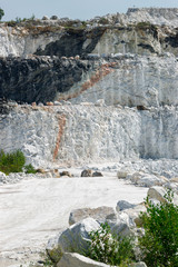 Three Layers of Cliffs at Marble Mine