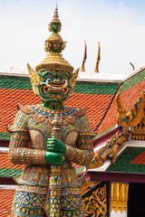 Fototapeta premium Demon Guardian Wat Phra Kaew Grand Palace Bangkok