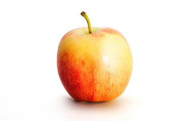 Beautiful fresh red apple isolated