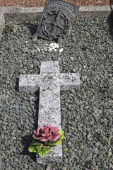 Tombe à la mémoire d'un prisonnier de guerre