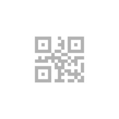 Simple icon QR code.