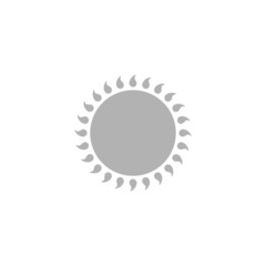 A simple icon of the sun.