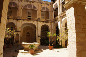 Fototapeta na wymiar Cour du Xara Palace