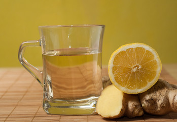 ginger lemon tea