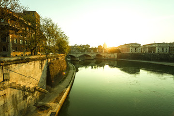 Obraz premium Blick auf Rom