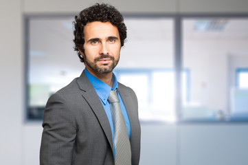 Fototapeta premium Confident businessman