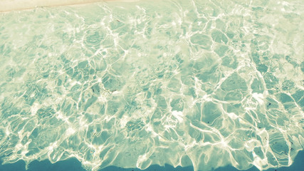 Reflejos de agua marina