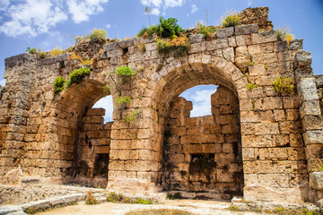 Roman ruins in Perges, Turkey