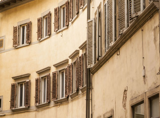 Fototapeta na wymiar Toscana,Firenze,finestre.