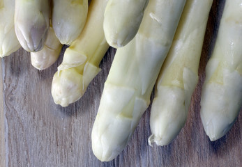 luscious white asparagus tips for sale from greengrocers in spri