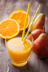 Delicious and healthy homemade smoothie