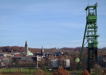 Blick auf die Altstadt von Castrop-Rauxel 