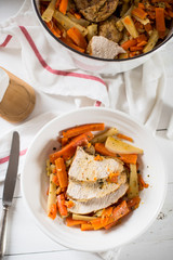 turkey breast with carrots
