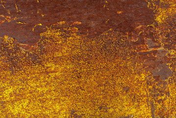chipped paint on iron surface texture background