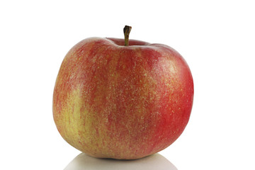 red ripe juicy apple