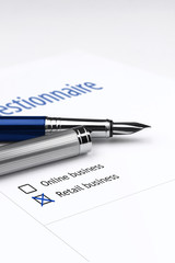 Quiestionnaire about business