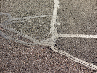 Strasse ausbessern