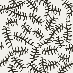 Pattern with black elements