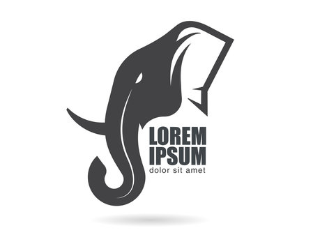 animal shape logo template.