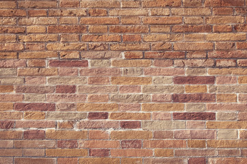 Mosaic brick wall background