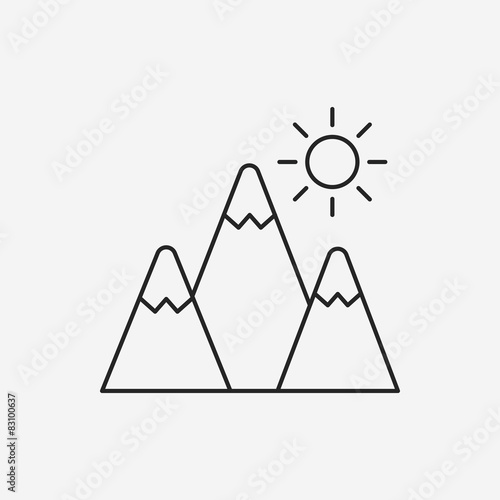 Free Free 164 Mountain Line Svg SVG PNG EPS DXF File