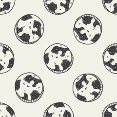Obraz premium Doodle Globe