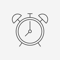 clock line icon
