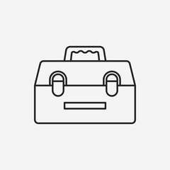 tool box line icon
