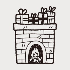 Fireplace doodle