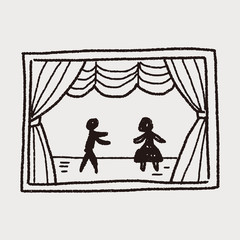 theater doodle