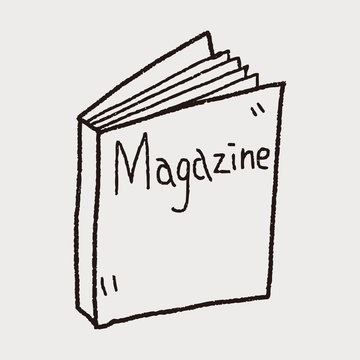 magazine doodle