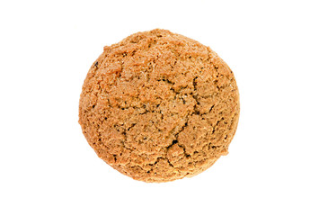 oatmeal cookies on a white background